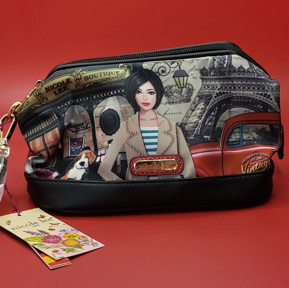 Nicole Lee PARIS make up bag